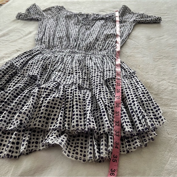 LoveShackFancy Poppy “Shibori Dot” Mini Dress - Picture 6 of 10